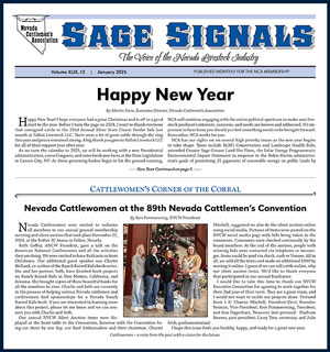 2025 - January Sage Signals Front image